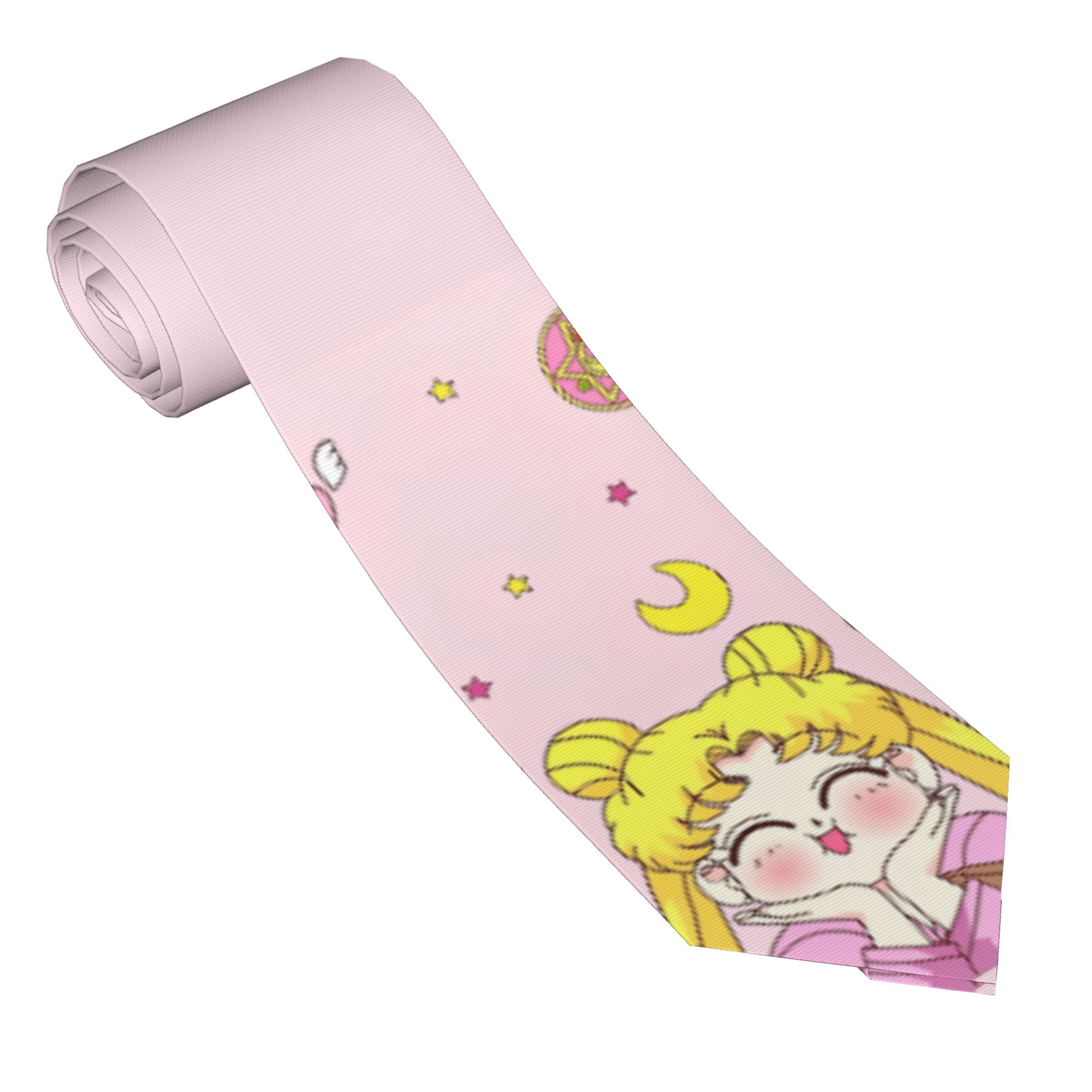 Mens Tie Cartoon Moons 3D Prin - Quality Men'S Accessories 评论和价格