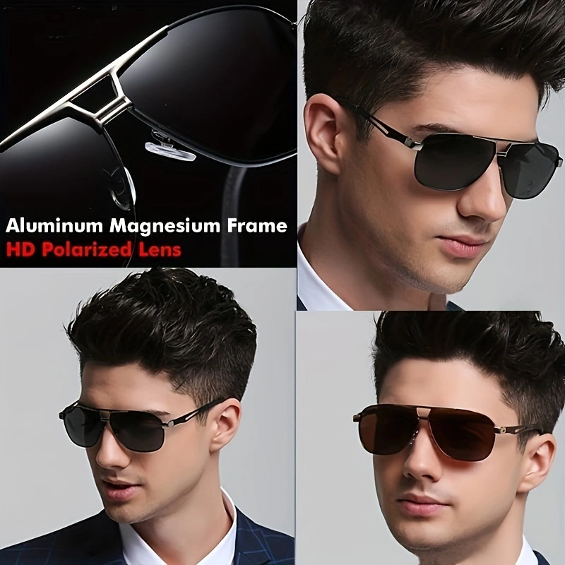 Fashion Metal Sunglasses for M - Sunglasses Polarized Men 评论和价格