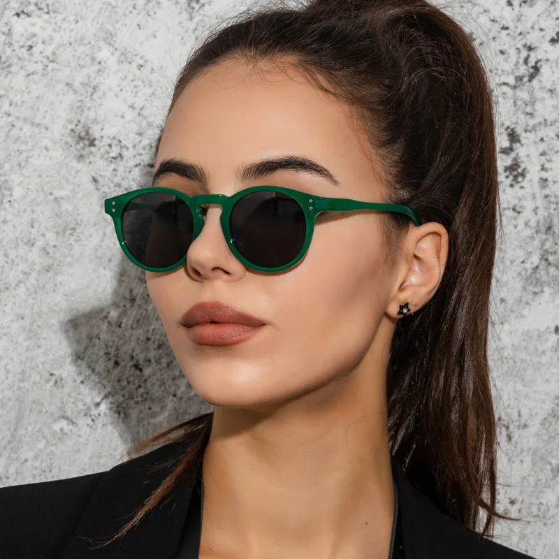 Fashion Rivet Green Round Sung - Men'S Accessories In The 90S 评论和价格