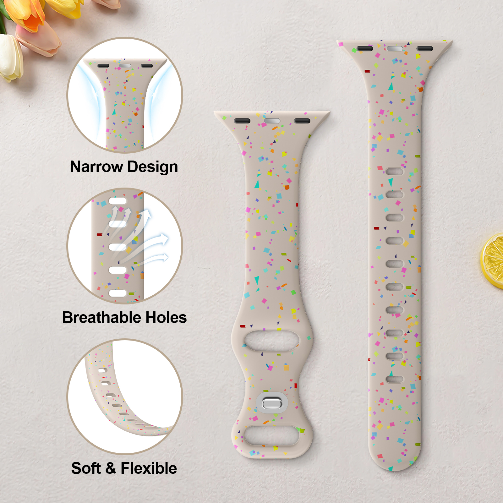 Slim Silicone Band for Apple w - Men'S Accessories Nike 评论和价格