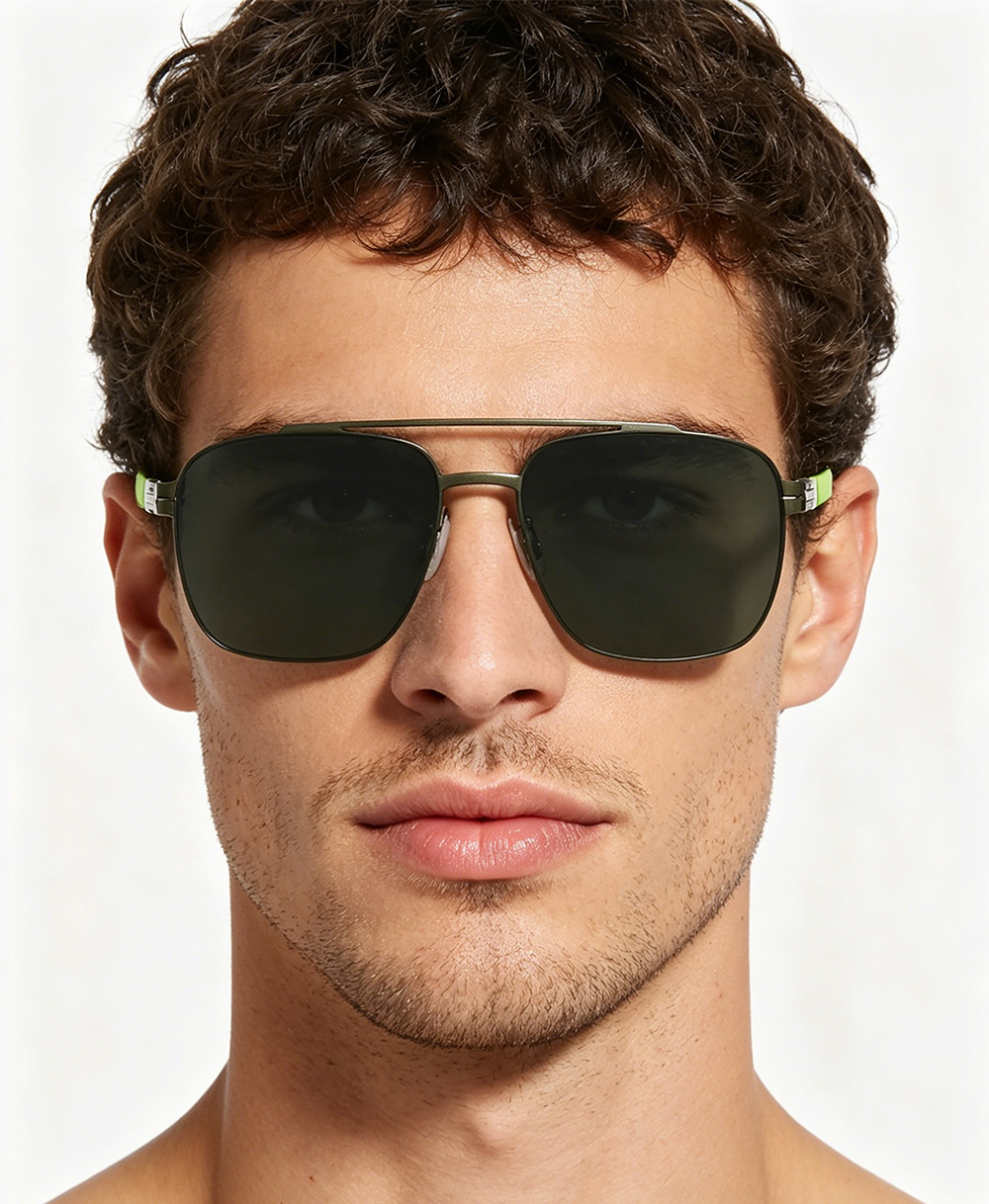 Germany Brand Design Men Doubl - Sunglasses Polarized Men 评论和价格