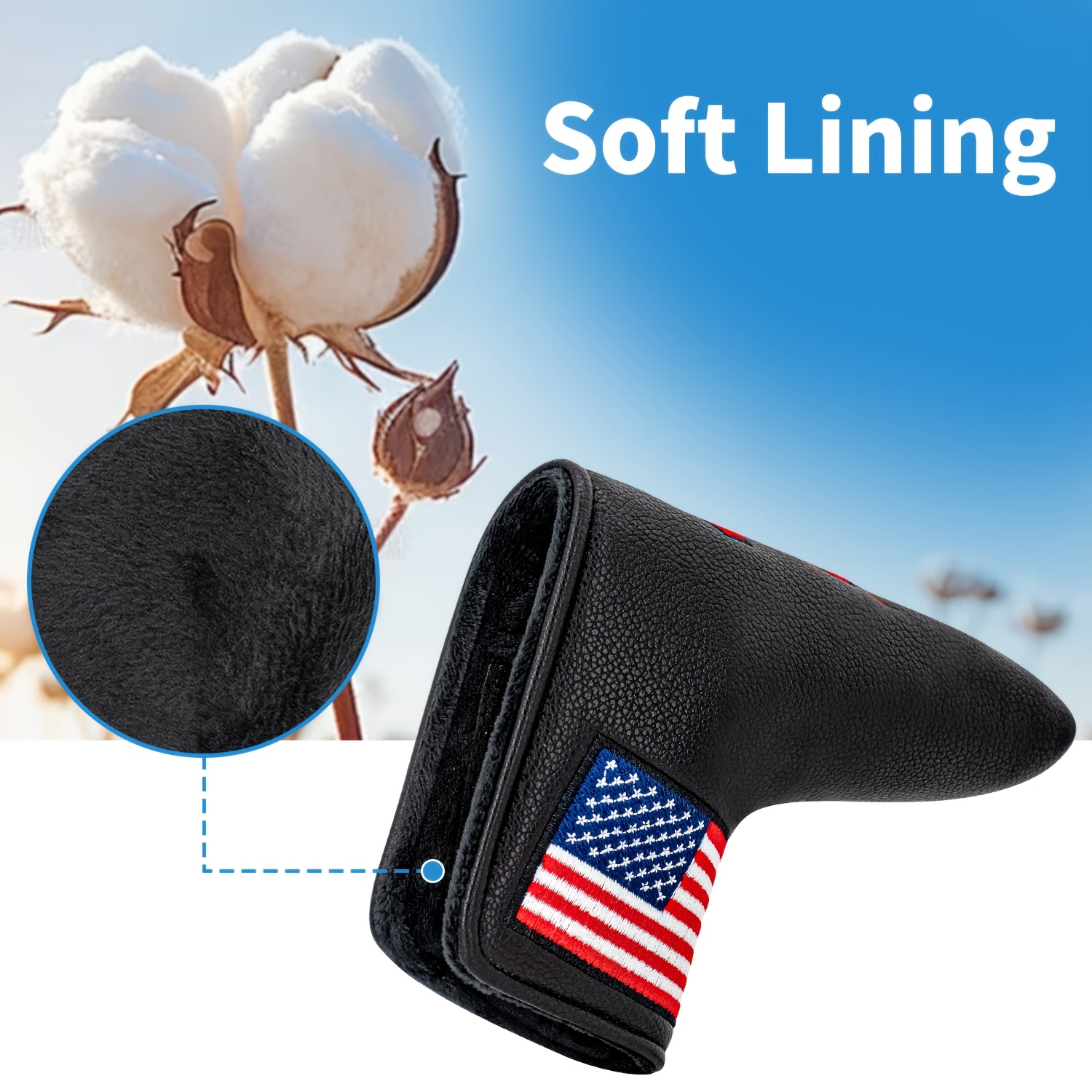 1pc USA Style Golf Putter Cove - Men'S Mens Accessories 评论和价格
