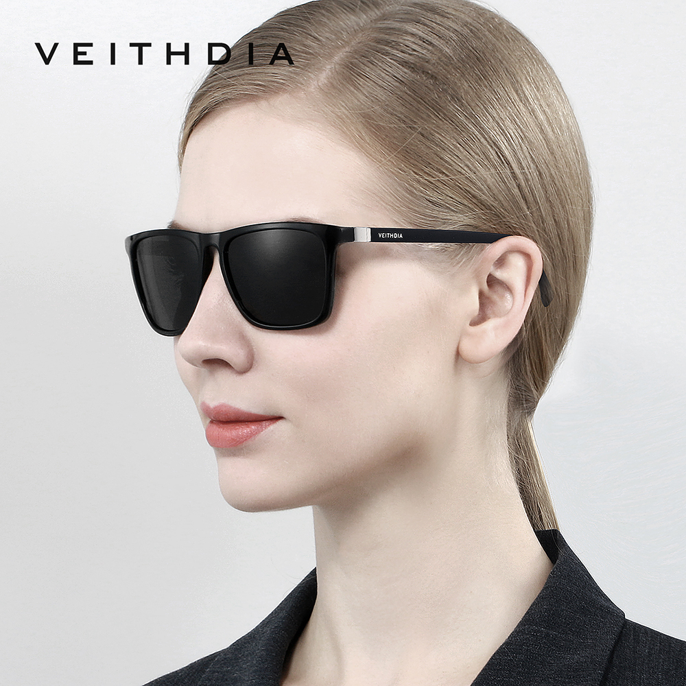 VEITHDIA Brand Square Fashion  - Sunglasses Polarized Men 评论和价格