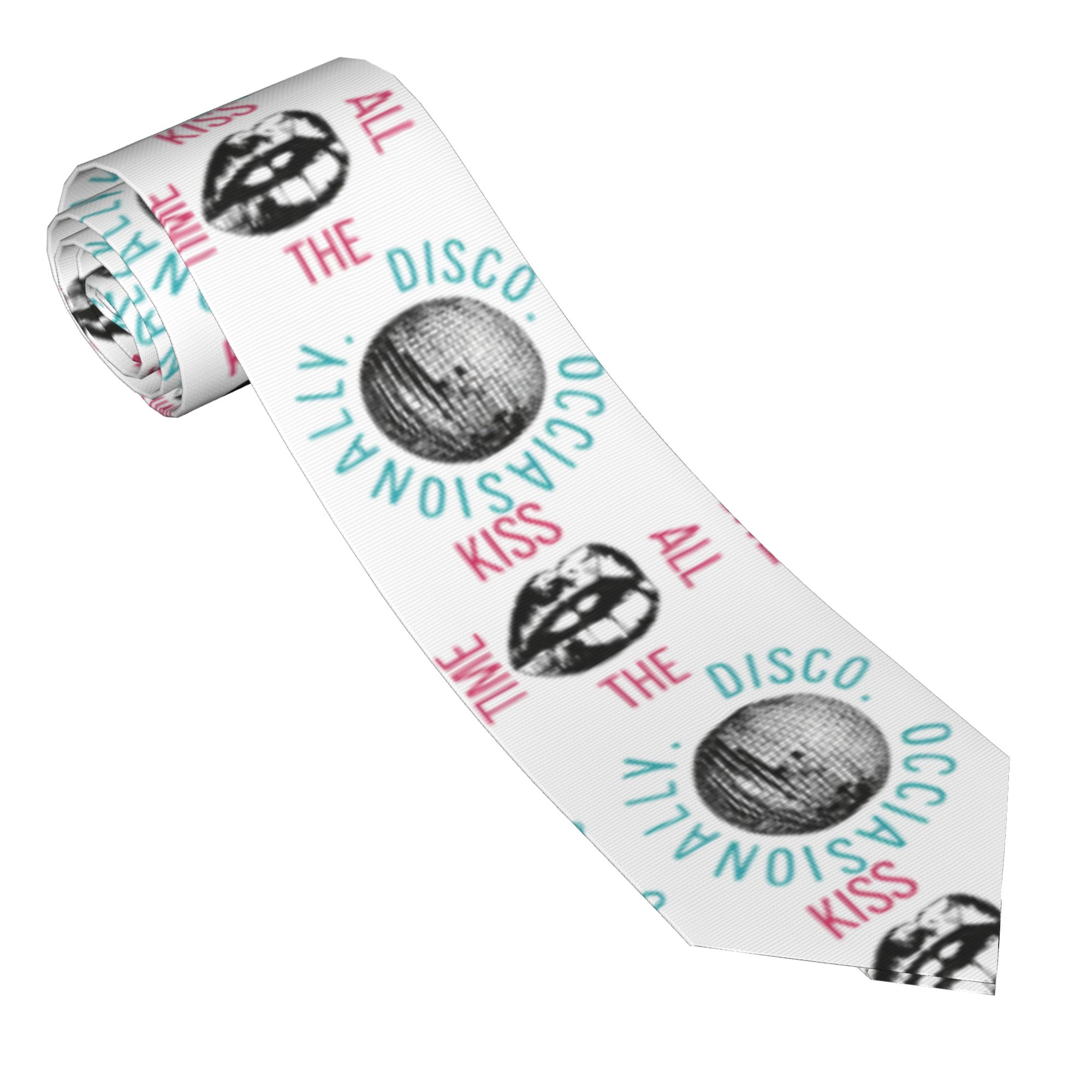 Mens Tie Kiss All The Time Dis - Men Accessories All 评论和价格