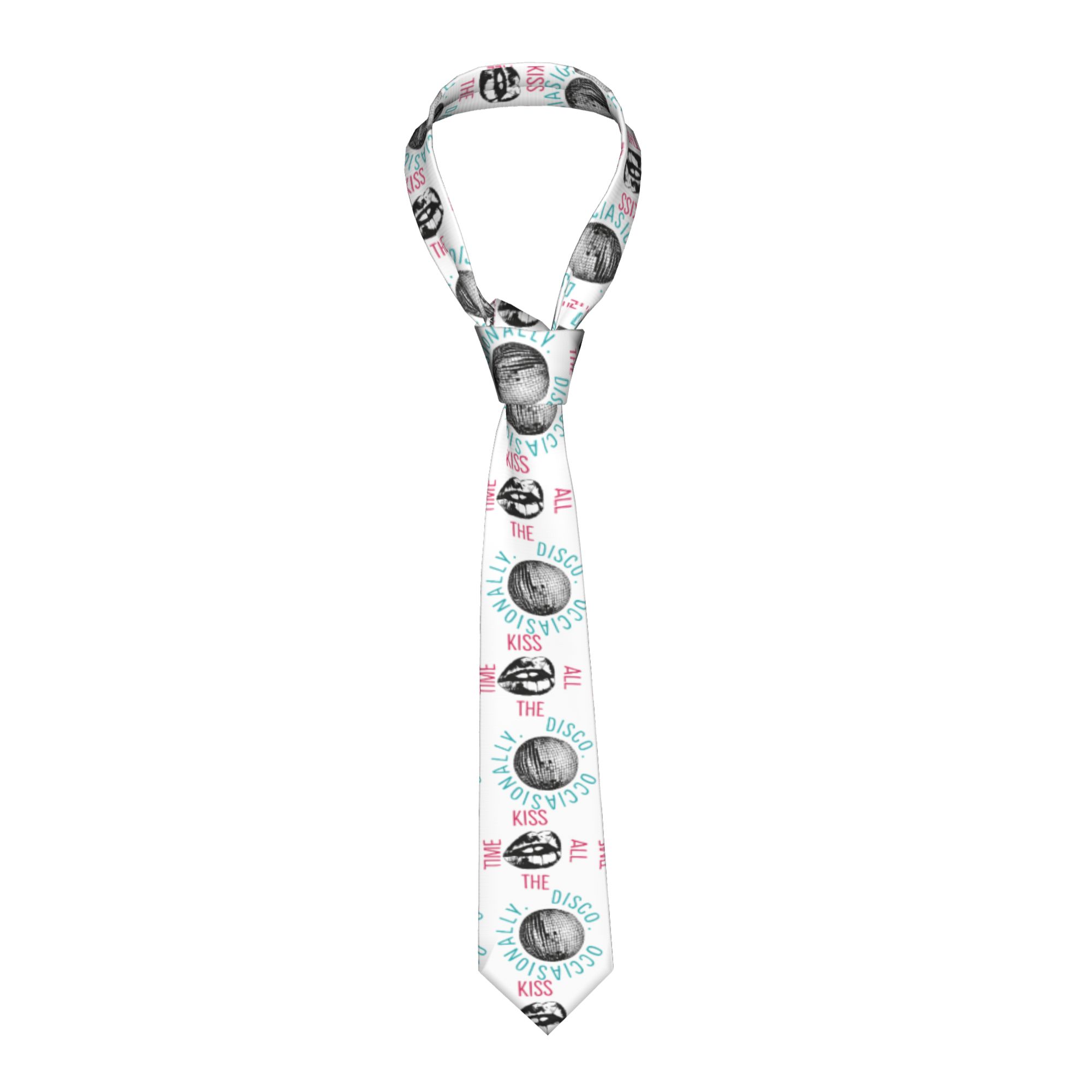 Mens Tie Kiss All The Time Dis - Men Accessories All 评论和价格