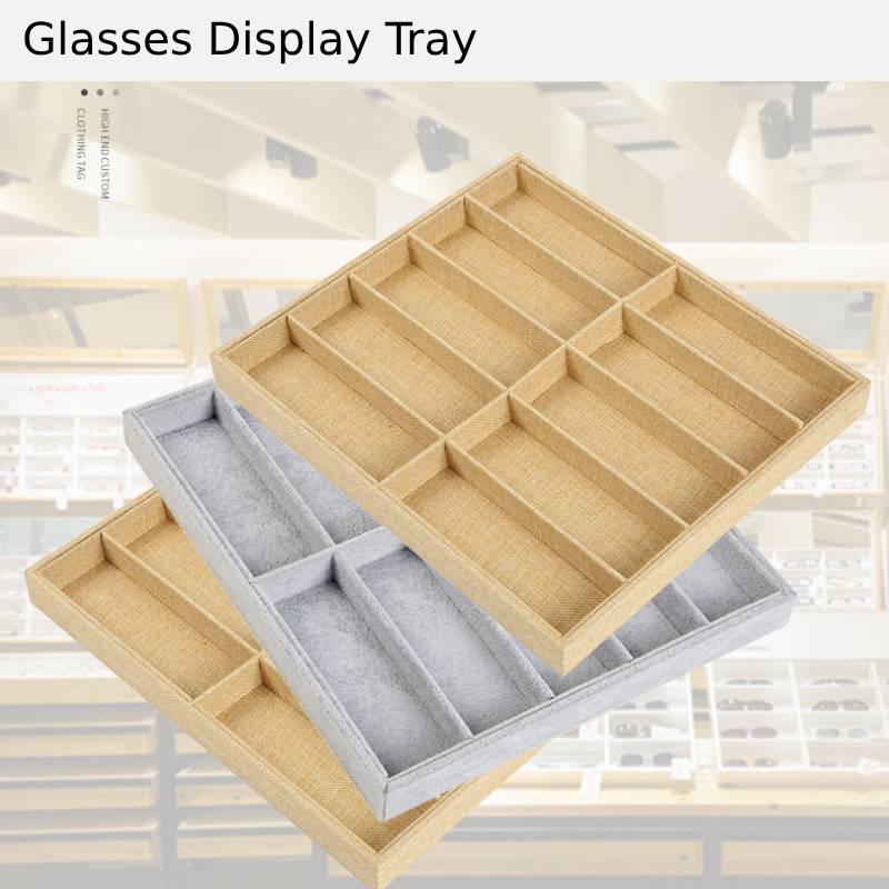 Glasses Display Tray Sunglasse - Men'S Accessories Organizer Tray 评论和价格