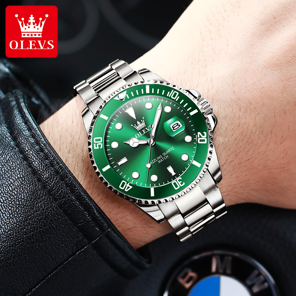 OLEVS Men's Watches 5885G Top  - Men'S Accessories Luxury Brands 评论和价格