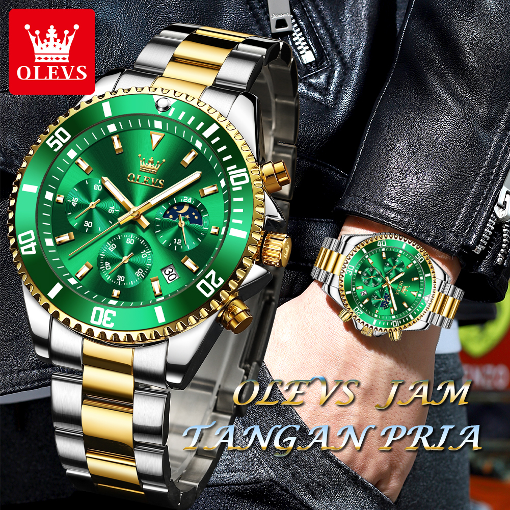 OLEVS 2870 Men's Watch Top Bra - Men'S Accessories Luxury Brands 评论和价格