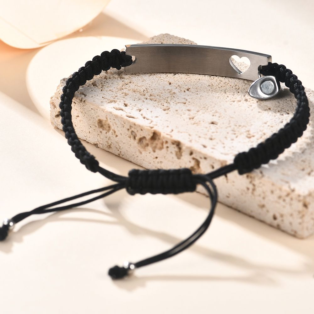 Custom Stainless Steel Couple  - Men Accessories All 评论和价格