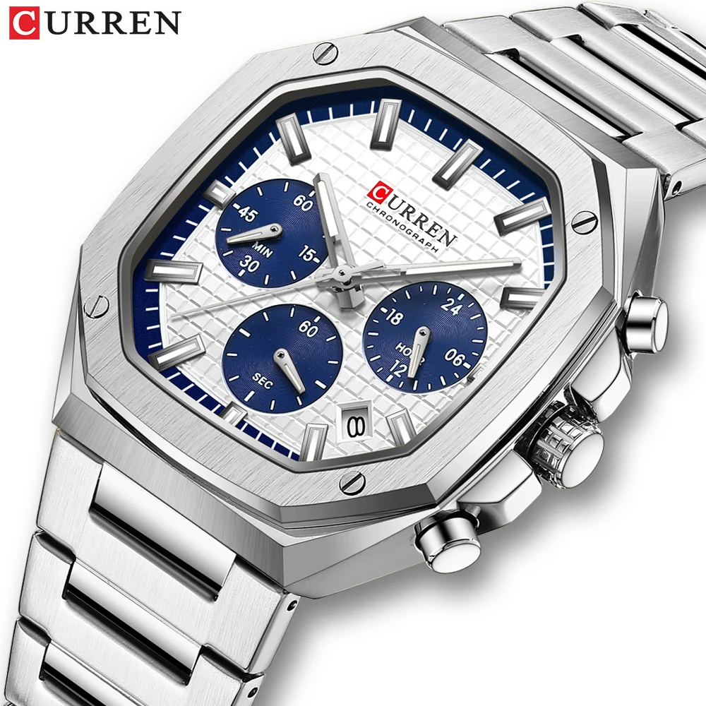 CURREN Men Watch Top Brand Lux - Men'S Accessories Luxury Brands 评论和价格