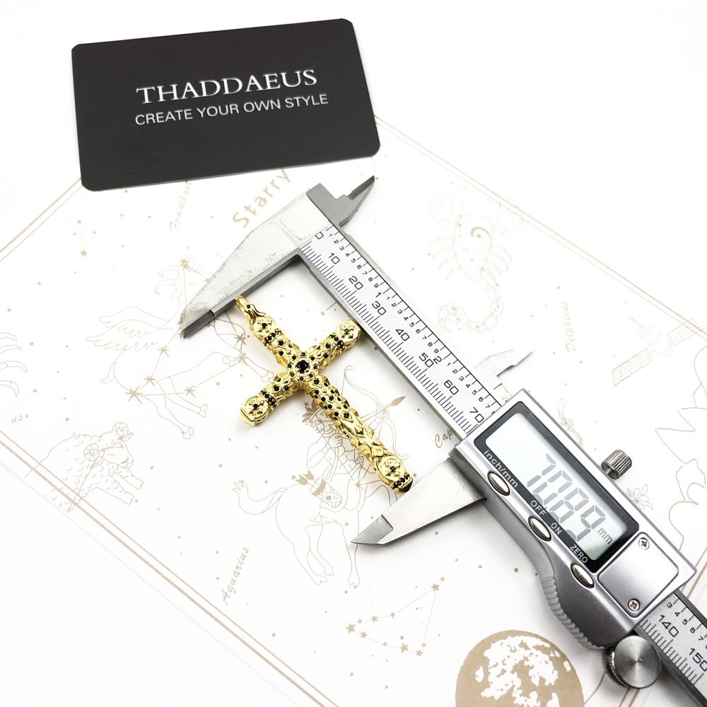 Large Richly Ornamented Cross  - Men'S Accessories Jewelry Brands 评论和价格