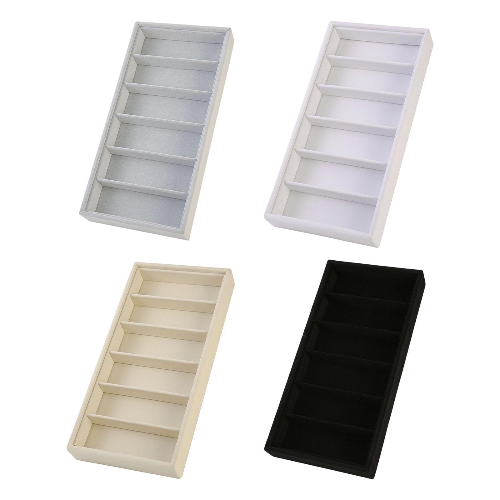 Glasses Display Tray 6 Slots f - Men'S Accessories Organizer Tray 评论和价格