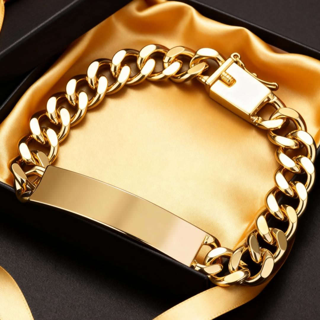 Fine Creative 18K Gold bracele - Men'S Accessories Jewelry Brands 评论和价格